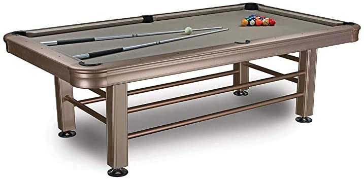 Champagne 7' & 8' Outdoor Pool Table - Click Image to Close